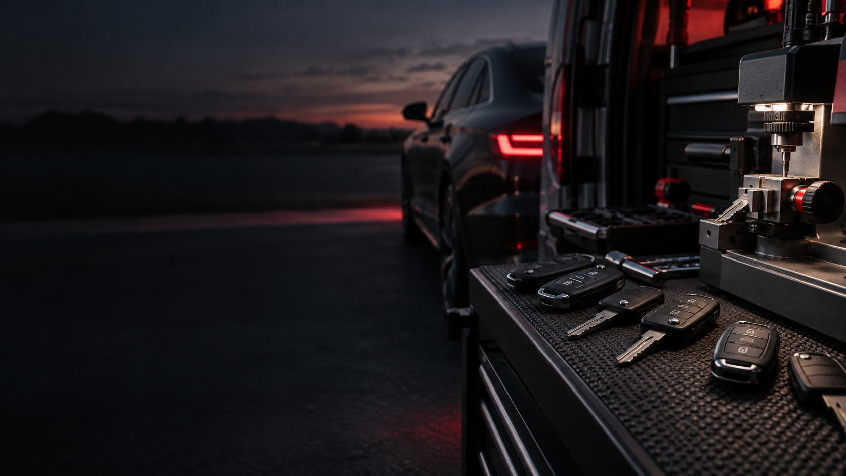 Replacement car keys and smart fobs