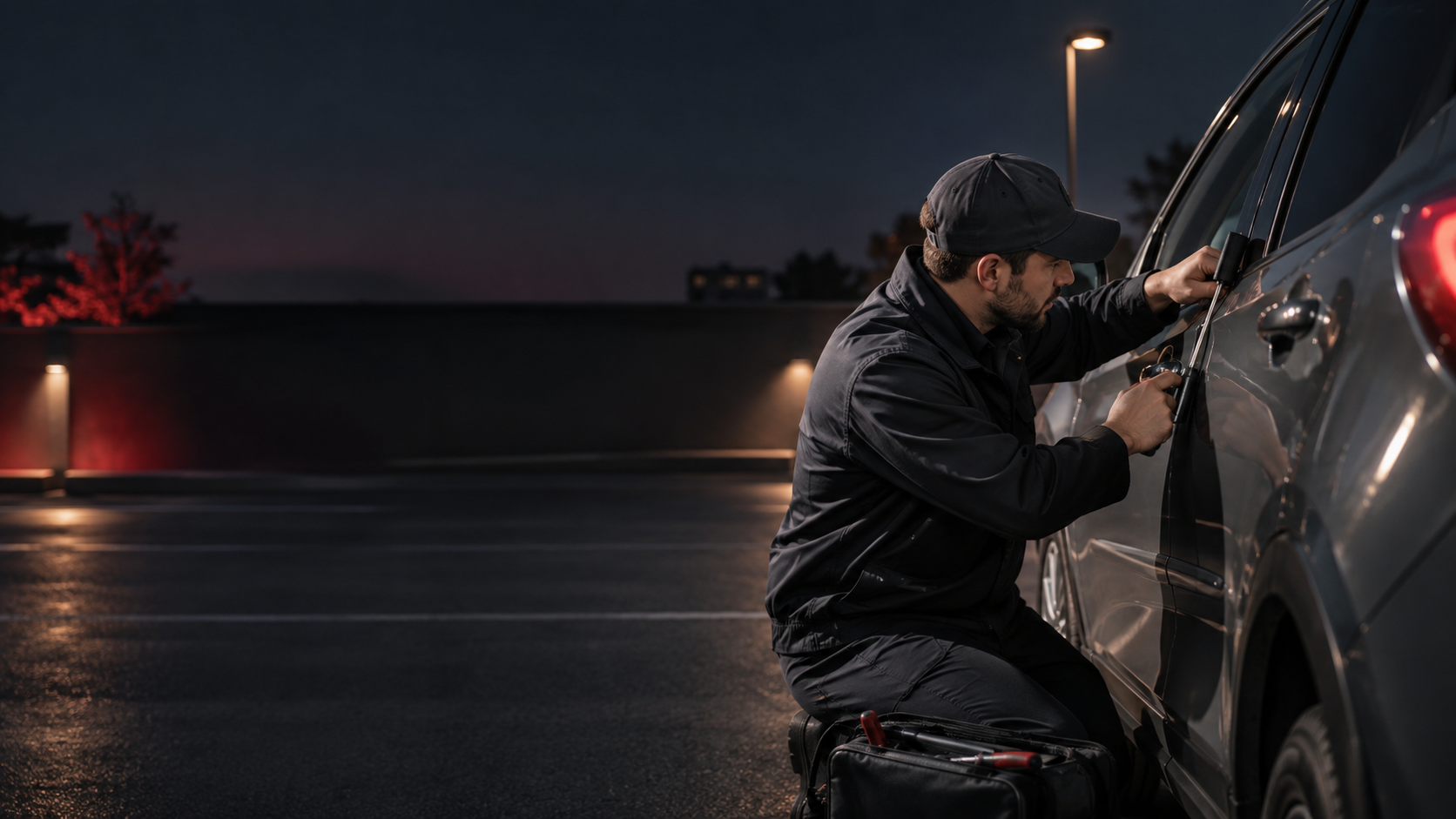 Professional vehicle lockout assistance